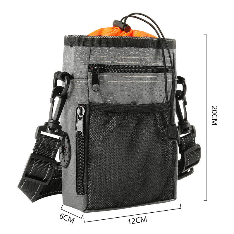 Multi-function Dog Training Bag with Folding Bowl, Garbage Bags