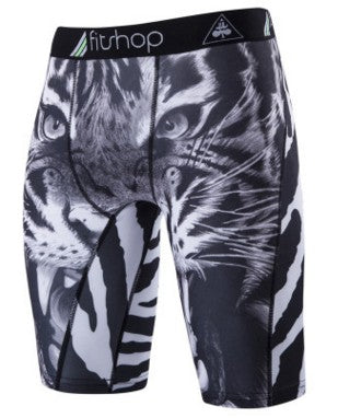 Men's Animal Compression Fashionable Comfortable Shorts