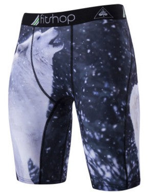 Men's Animal Compression Fashionable Comfortable Shorts