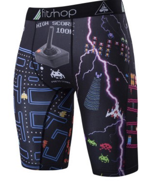 Men's Animal Compression Fashionable Comfortable Shorts