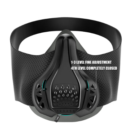 Six-gear Oxygen Control Sports Training Headgear