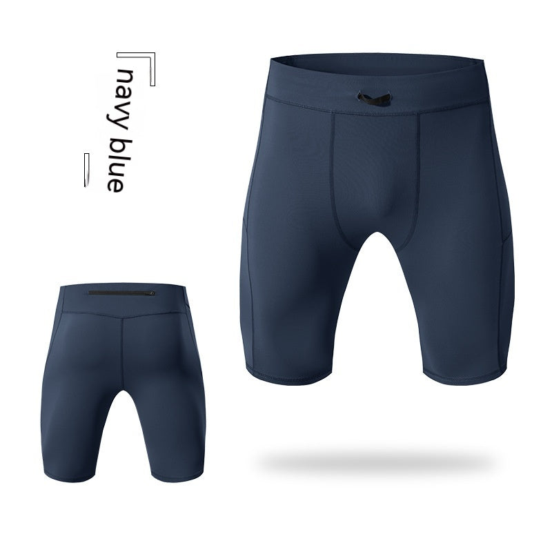 Summer Men's High Elastic Compression Aerobics