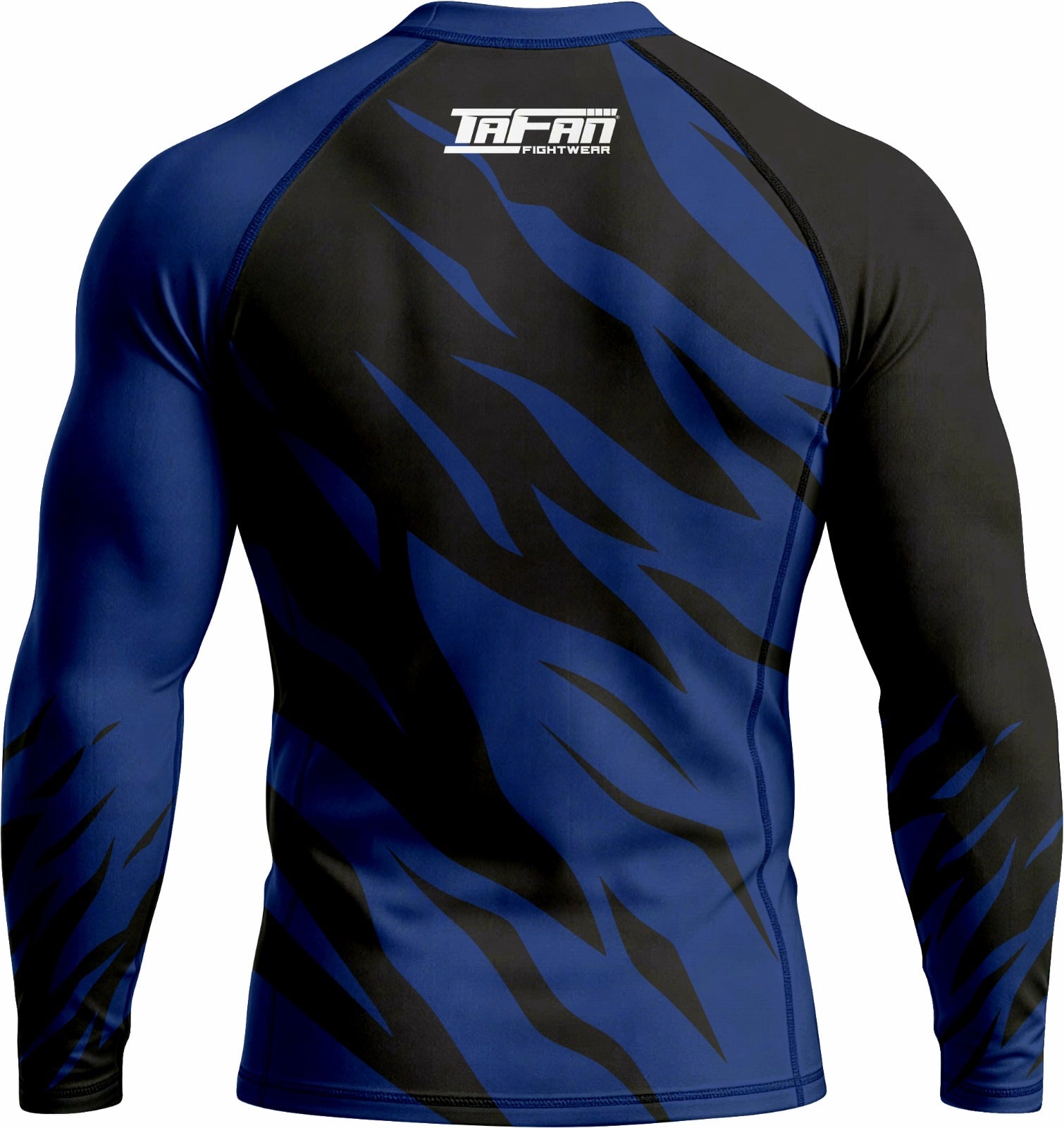 Predator Ranked Blue Premium Bjj Rash Guard For Men/Women
