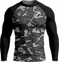 Black & Light Grey Ranked Rashguard