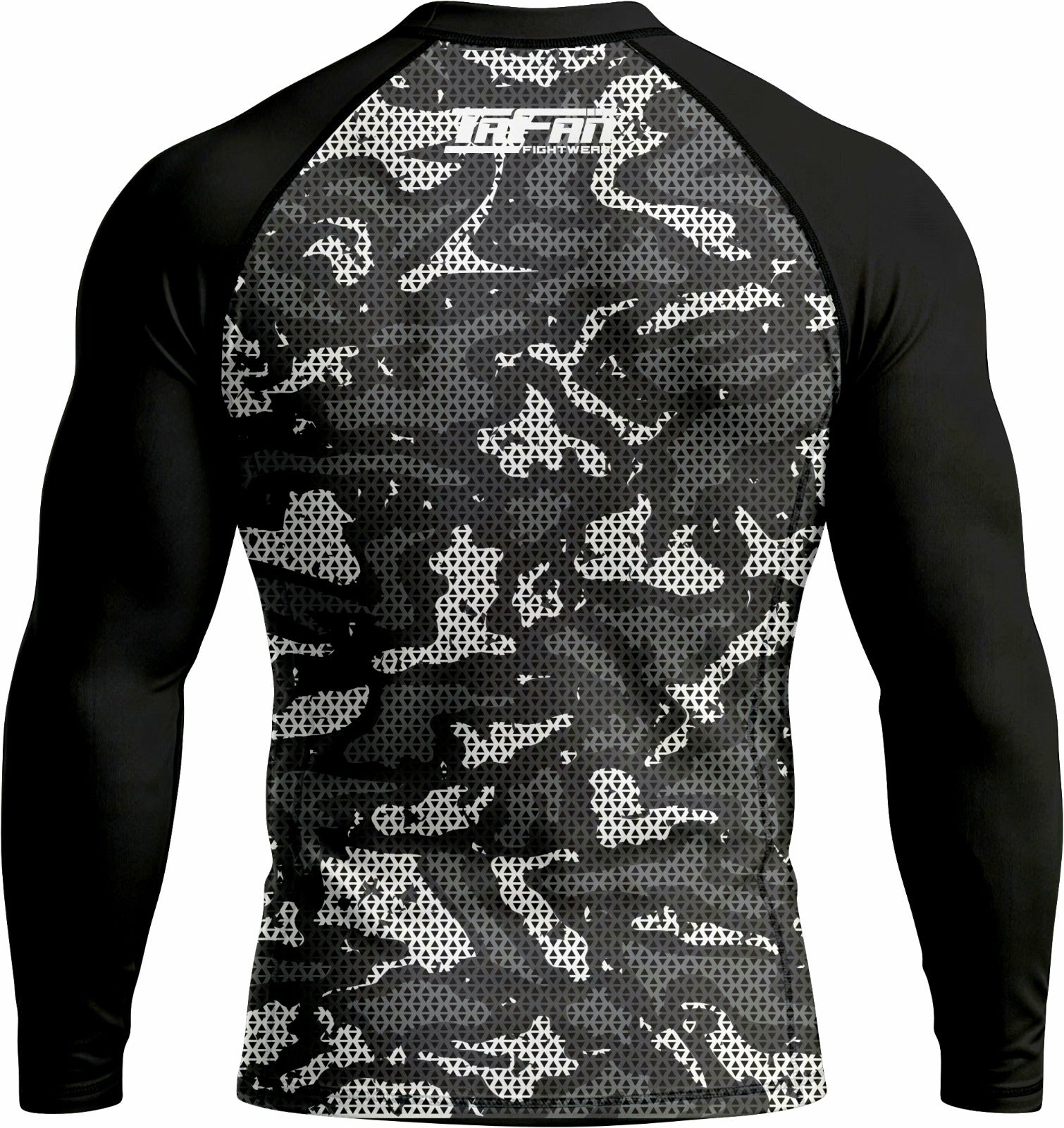 Black & Light Grey Ranked Rashguard