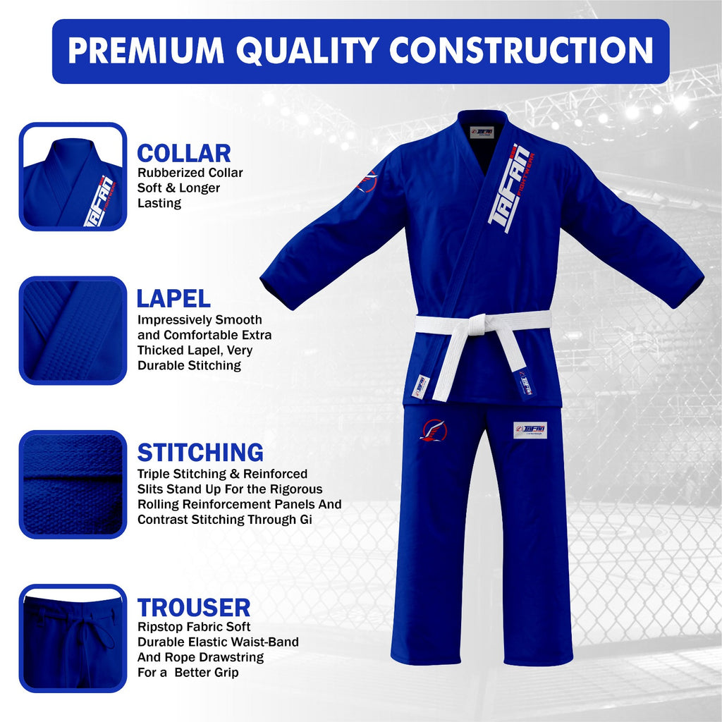 Basic Blue Brazilian Jiu Jitsu GI (BJJ GI)