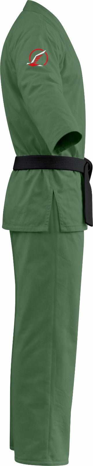 Basic Military Green Brazilian Jiu Jitsu GI (BJJ GI)