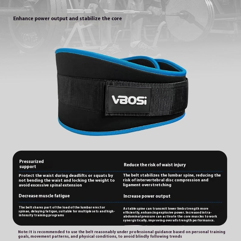 Weightlifting Squat Strength Training Waist Supporter Training Protective Gear