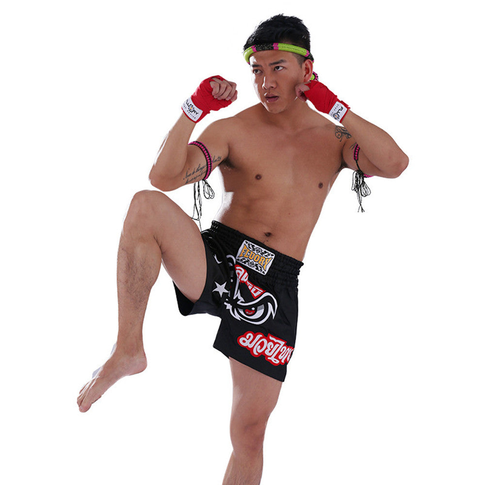 Muay Thai Shorts Sanda Clothing Men's Free Fight